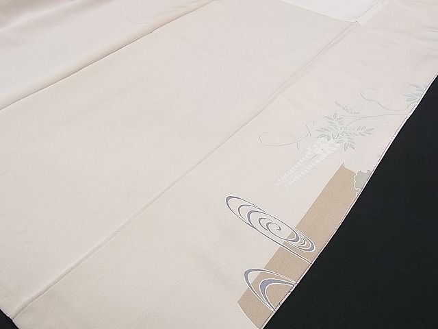 平和屋1■豪華色留袖 作家物 駒刺繍 短冊雪輪花文 金彩 逸品 CAAC3963dxの画像6