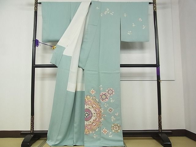 平和屋1■訪問着 正倉院花文 逸品 CAAC1056vfの画像2