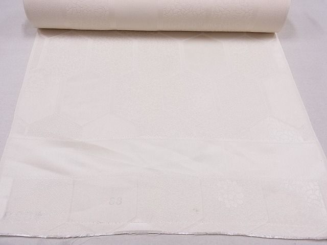  flat peace shop 2# feather woven * coat cloth feather shaku white cloth turtle . flower ground . unbleached cloth color excellent article unused DAAB6792zzz