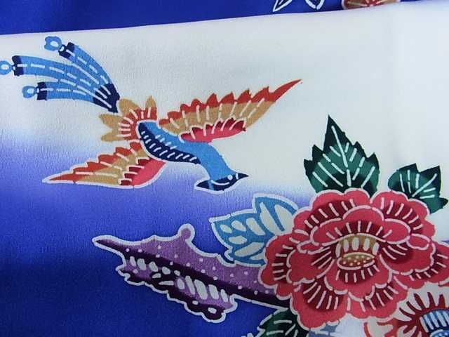  flat peace shop 2# gorgeous long-sleeved kimono type . phoenix . flower writing .... made excellent article DAAA4683ar