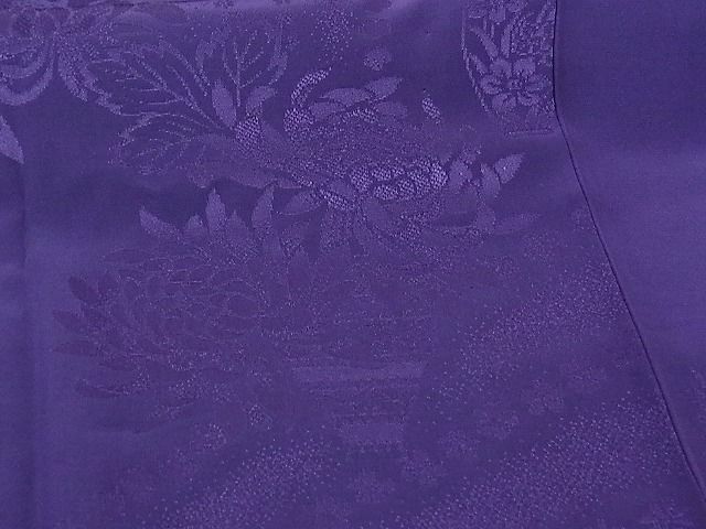 平和屋-こころ店■振袖用長襦袢 無双仕立て 飾花地紋 正絹 逸品 AAAD7331Acsの画像4
