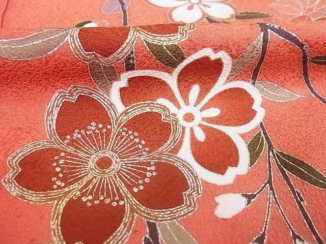 平和屋-こころ店■豪華振袖　駒刺繍　舞蝶枝花文　暈し染め　金銀彩　鈴乃屋扱い　正絹　逸品　AAAE4322Bnp_画像6