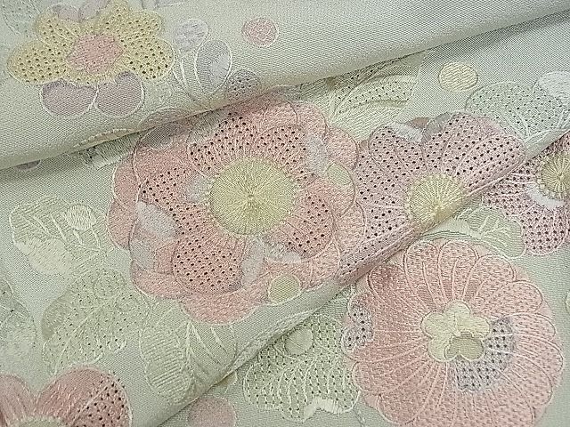 平和屋1■訪問着　総刺繍　スワトウ刺繍　辻が花　暈し染め　逸品　未使用　CAAC8056ze