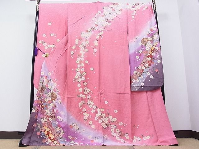 平和屋1■豪華振袖 駒刺繍 熨斗花毬文 金彩 逸品 CAAC2170hyの画像1