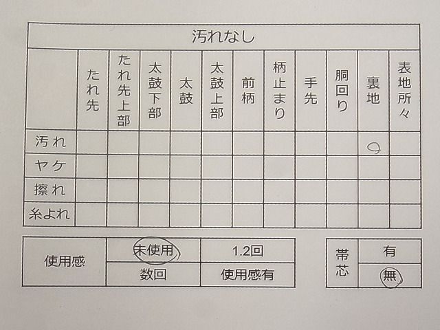 平和屋1◎本場筑前博多織 両面 六通柄京袋帯 市松麻の葉文 小森工場謹製 証紙付き 逸品 未使用 CAAC9113caの画像9