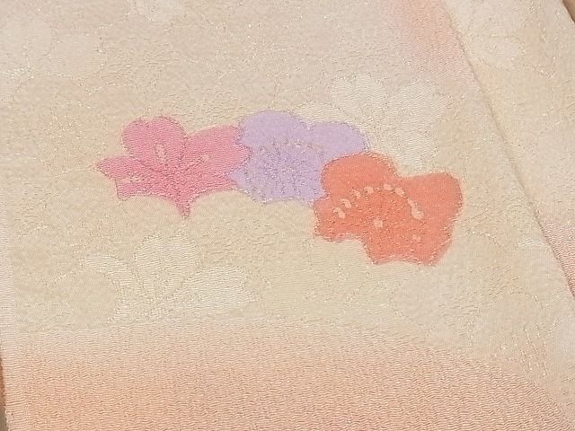 平和屋1■和装小物　上質な帯締め・帯揚げまとめて２セット　刺繍　籬花文　暈し染め　高麗組　未使用あり　逸品　CAAC7490ju_画像2