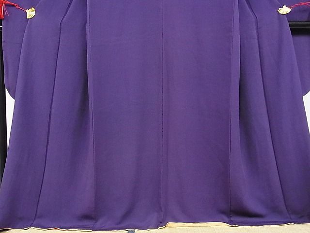 平和屋-こころ店■豪華振袖　色無地　滅紫色　正絹　逸品　AAAE1324Bzg_画像3