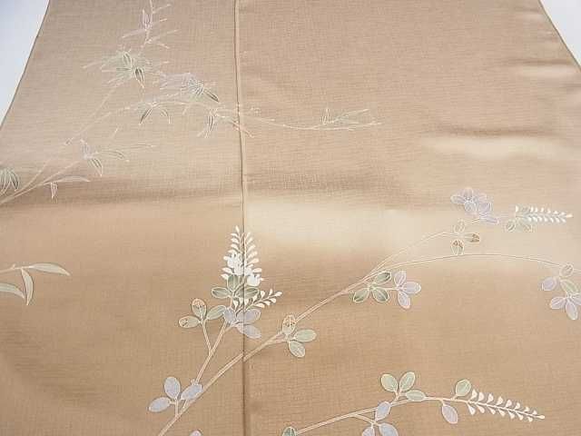  flat peace shop 2# tsukesage cloth put on shaku . flower .. dyeing excellent article unused DAAA2993ma