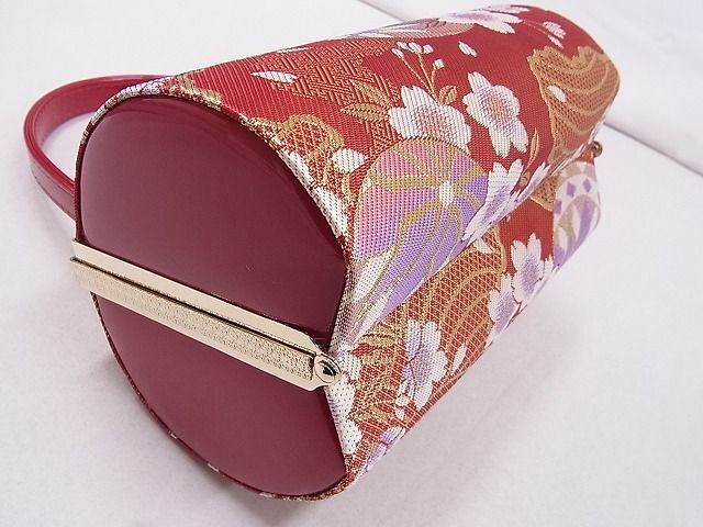  flat peace shop 2# kimono small articles bag * zori set flower hand . gold thread excellent article DAAB6856zzz