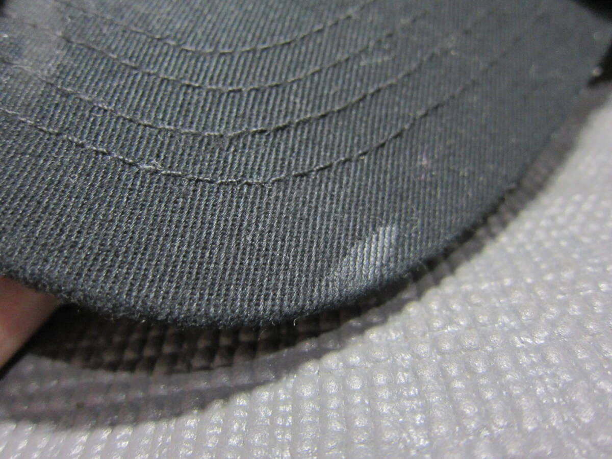 FILA フィラ　ゴルフ　キャップ　帽子　黒　57～59cm　S2404E_ツバに変色があります