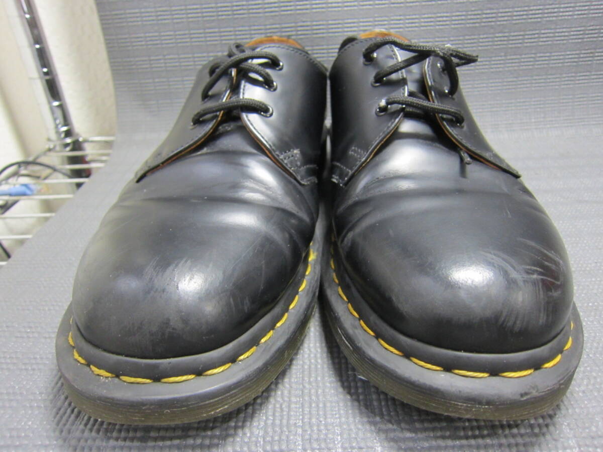 Dr.Martens ドクターマーチン　ローファー 3ホールシューズ　UK8 約27cm相当　黒　S2404E②_画像3