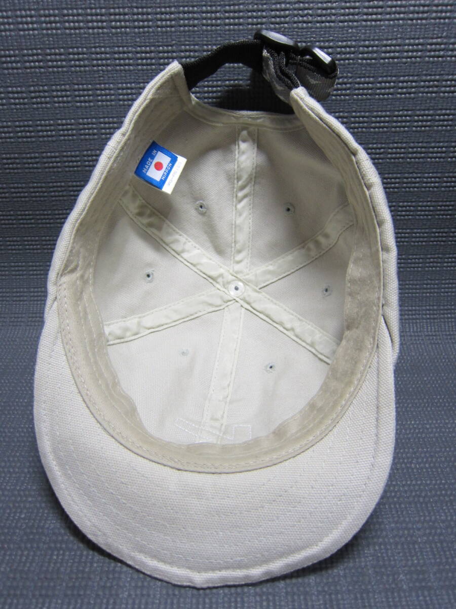 日本製　KAVU カブー　アウトドア　キャップ　帽子　ベージュ　58～60cm　S2404B②_画像4