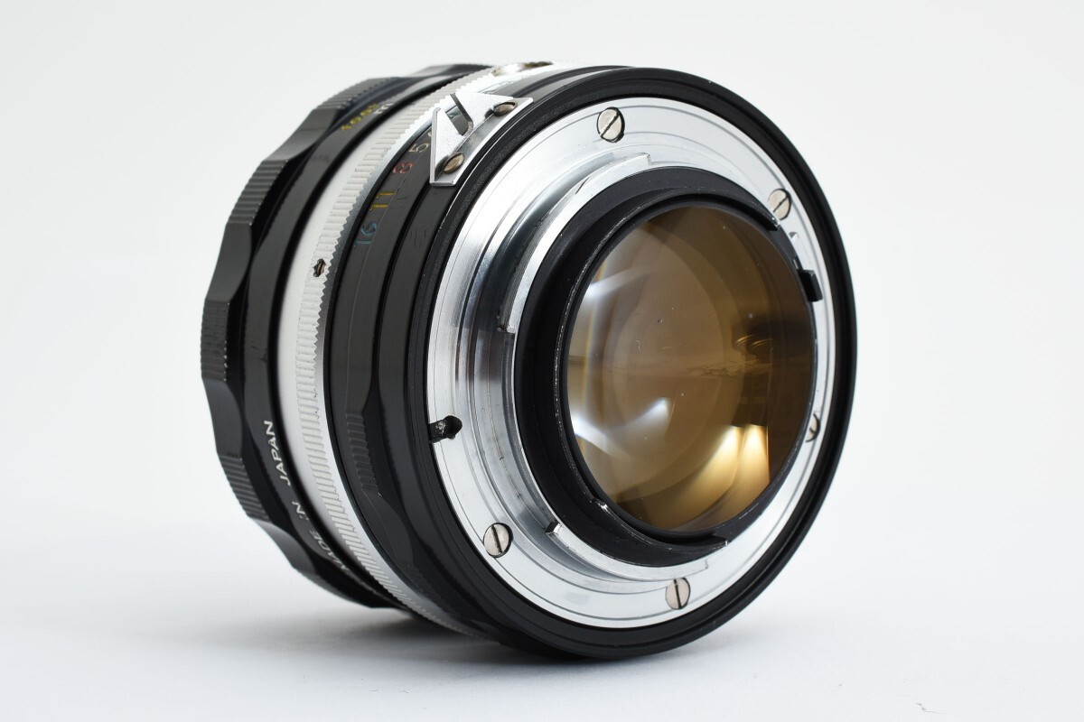 ★美品　動作確認済★ NIKON ニコン NIKKOR-S Auto 50mm f1.4 MF レンズ　防湿庫管理 #B247_画像7