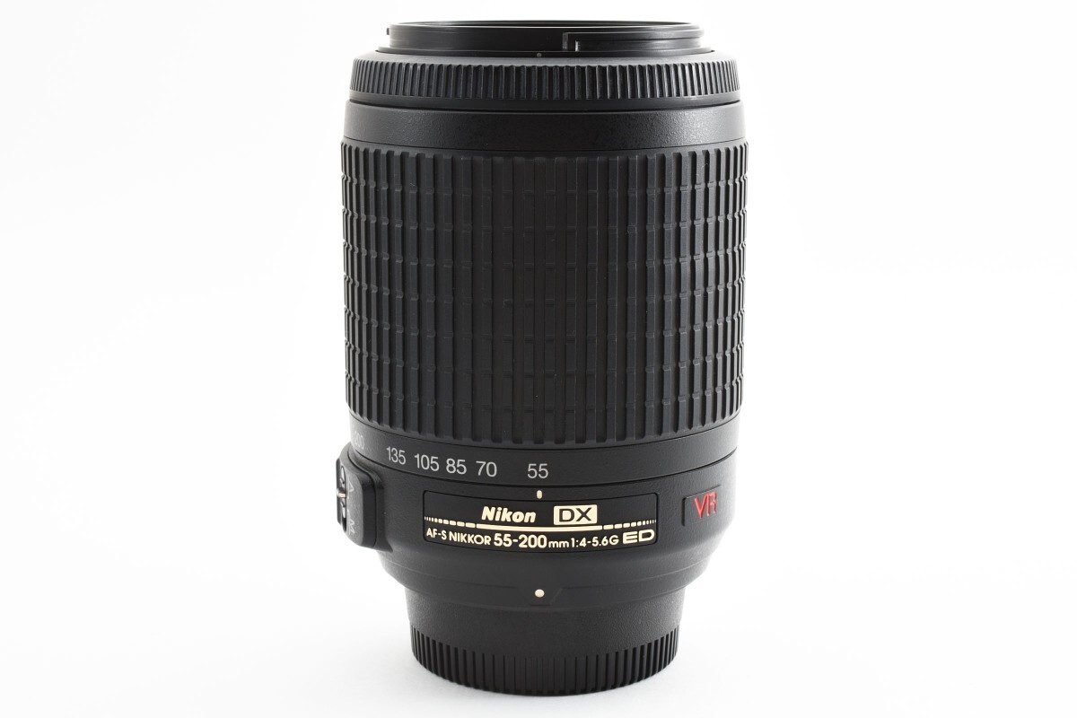 ★美品　動作確認済★ NIKON ニコン AF-S DX NIKKOR 55-200mm f1.4-5.6 G VR AF 防湿庫管理 #C476_画像8