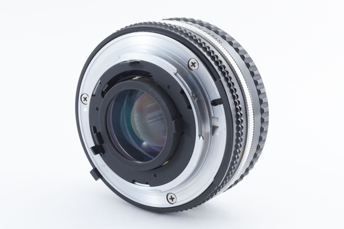★新品級 動作確認済★ NIKON ニコン AI-S NIKKOR 50mm f1.8 MF レンズ HR-4 フード付 防湿庫管理 #A551の画像7