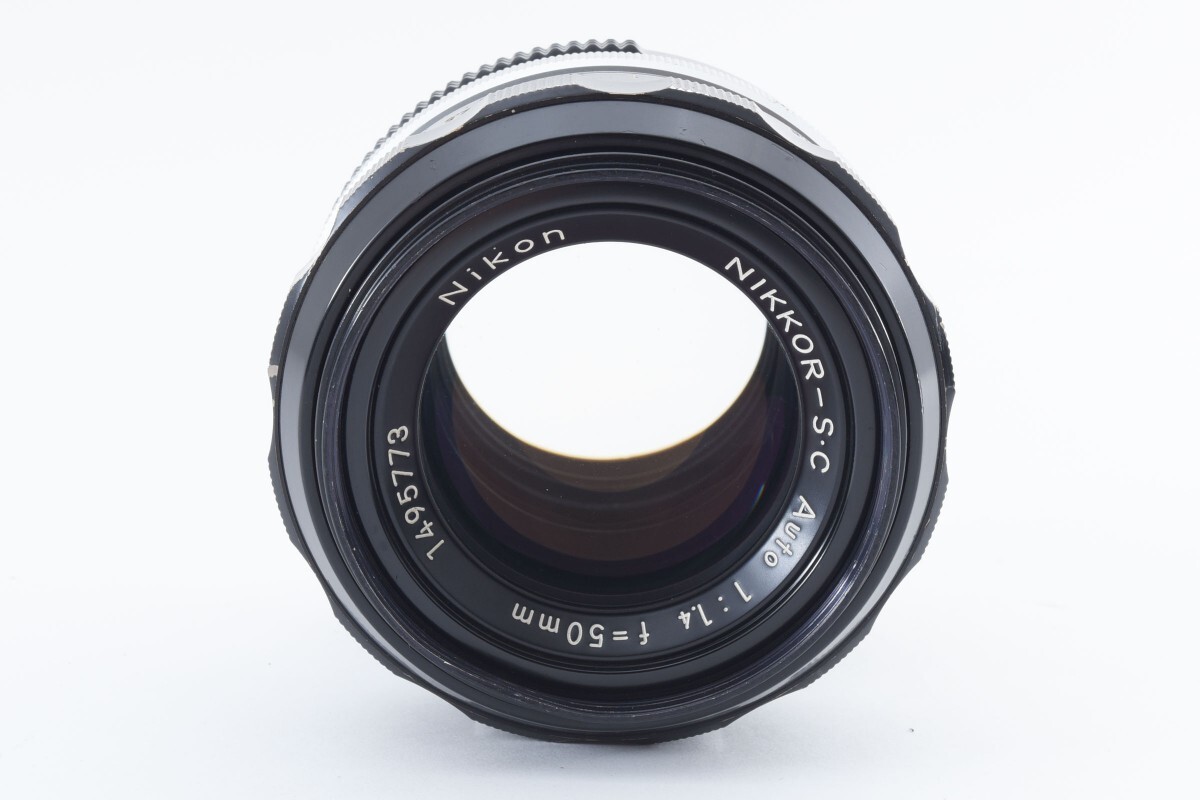 ★美品　動作確認済★ NIKON ニコン AI NIKKOR-S・C Auto 50mm f1.4 MF レンズ　防湿庫管理　 #C448_画像3