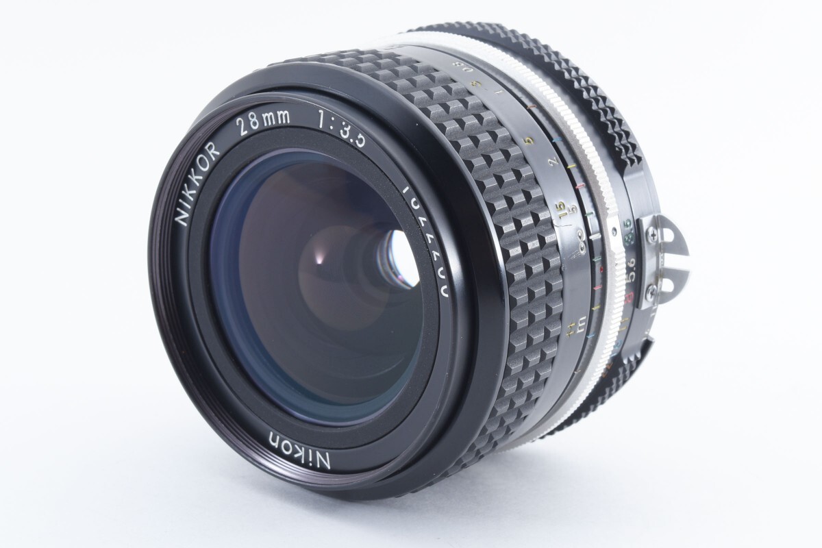 ★超美品　動作確認済★ NIKON ニコン AI NIKKOR 28mm f3.5 MF レンズ　防湿庫管理 #C681_画像2