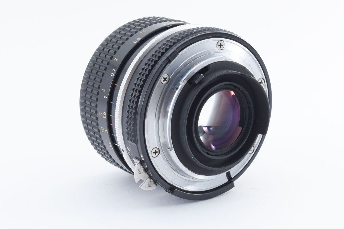★美品 動作確認済★ NIKON ニコン AI NIKKOR 24mm f2.8 MF レンズ 防湿庫管理 #C657の画像7