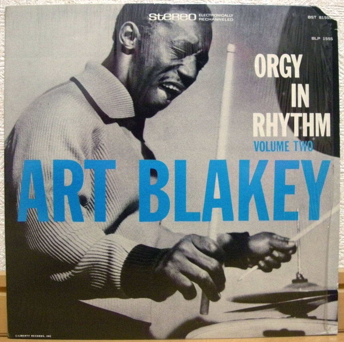 アート・ブレイキー【US盤 LP】ART BLAKEY Orgy In Rhythm - Volume Two | Blue Note BST 81555の画像1
