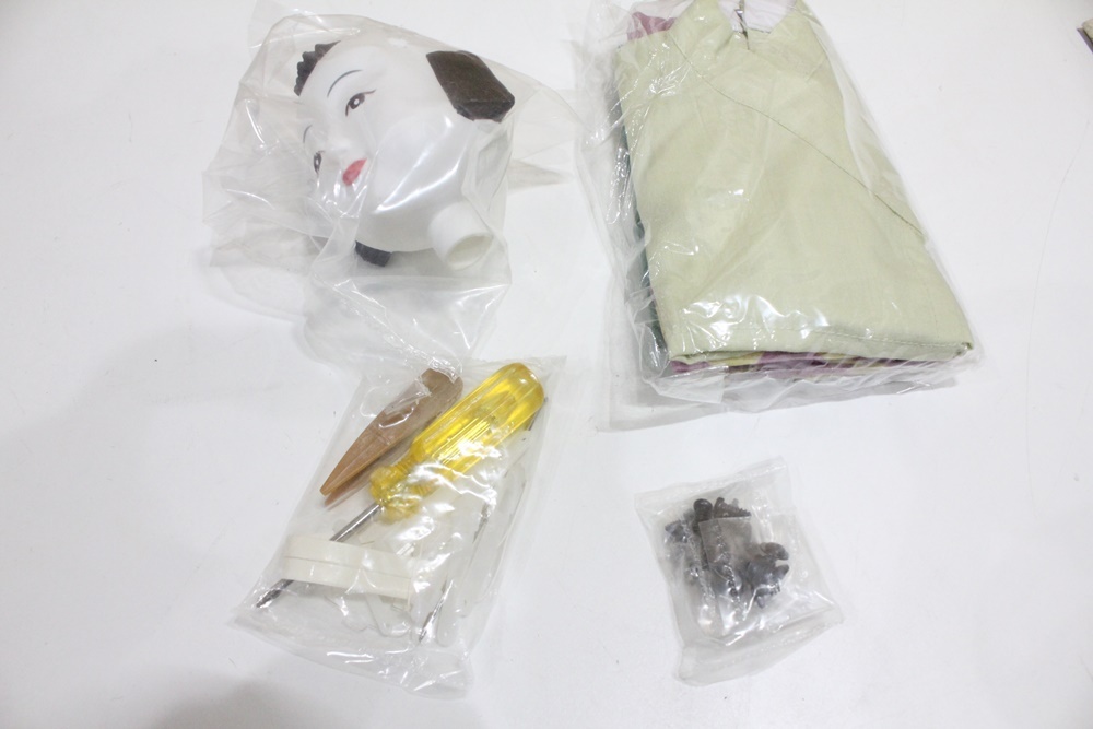 TH03344 学習研究社 大人の科学 大江戸からくり人形 茶運び人形 未組立の画像8