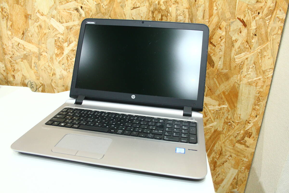 TH02337 HP ProBook 450 G3 HDDなし メモリなし 通電確認済 詳細不明 ジャンク品ダメージあり_画像1
