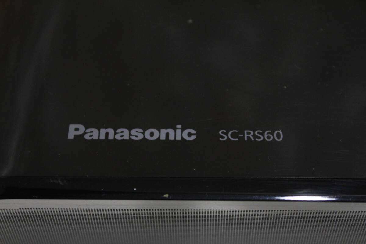 KH04225 Panasonic SC-RS60-K コンパクトステレオシステム CDプレイヤー 2018年製 動作確認済 中古品の画像10