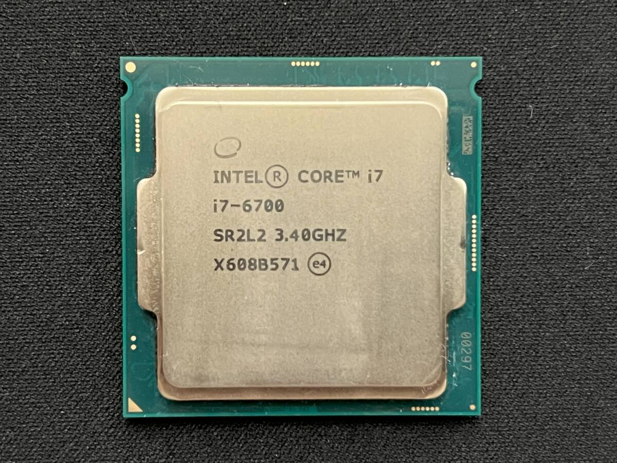 Core i7/第6世代/BIOS起動確認済！ Intel CPU Core i7-6700 SR2L2 3.40 GHz 最大 4 GHz PCパーツ (管理②)_画像1