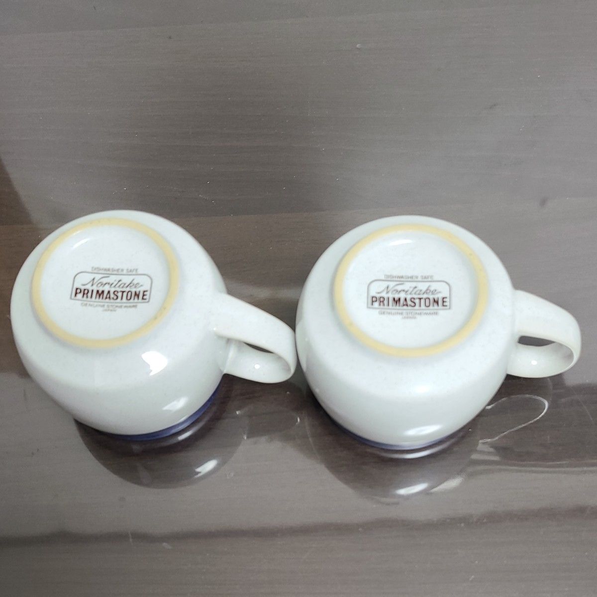 ノリタケ　プリマストーン　2客セット　 Noritake カップ ソーサー　ヴィンテージ　昭和レトロ