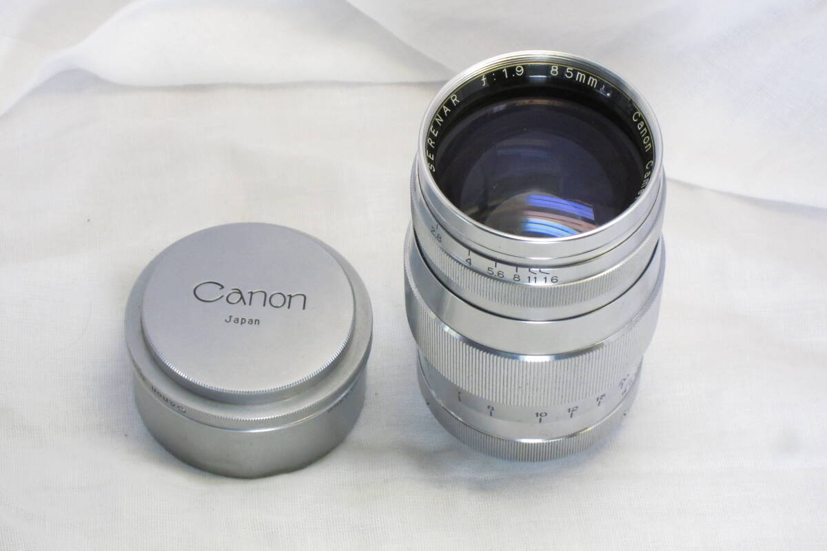 希少 SERENAR 1:1.9 85mm Canon camera co ライカＬマウントの画像1