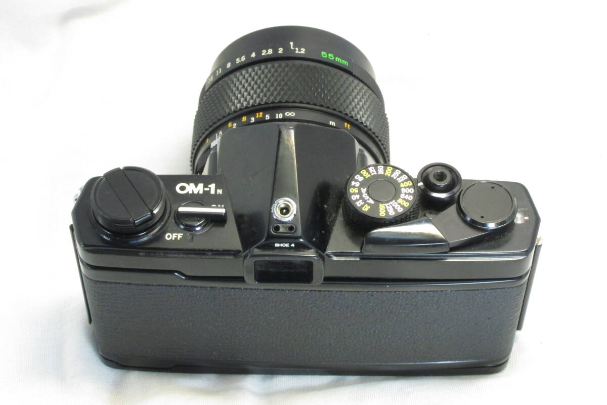 OLYMPUS OM-1N G.ZUIKO Auto S 1:1.2 55mm オリンパス マニュアルカメラの画像5