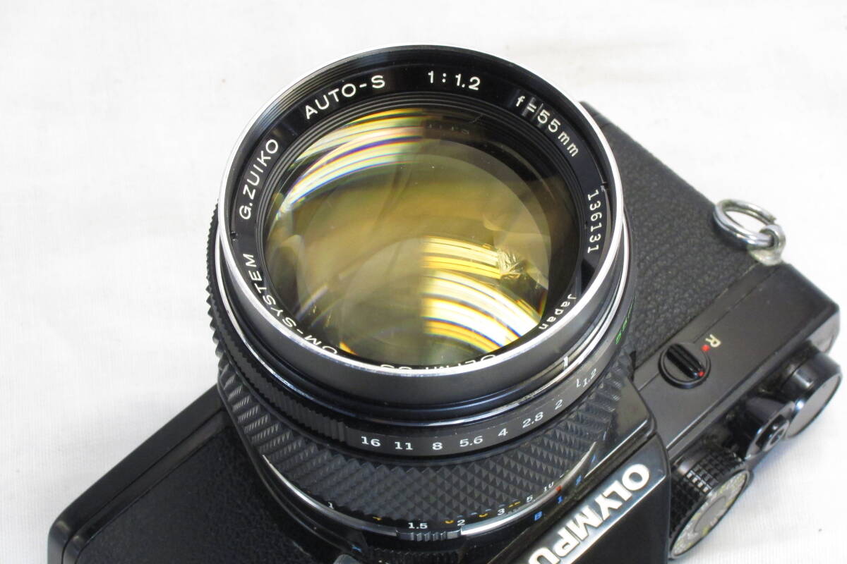 OLYMPUS OM-1N G.ZUIKO Auto S 1:1.2 55mm オリンパス マニュアルカメラの画像6