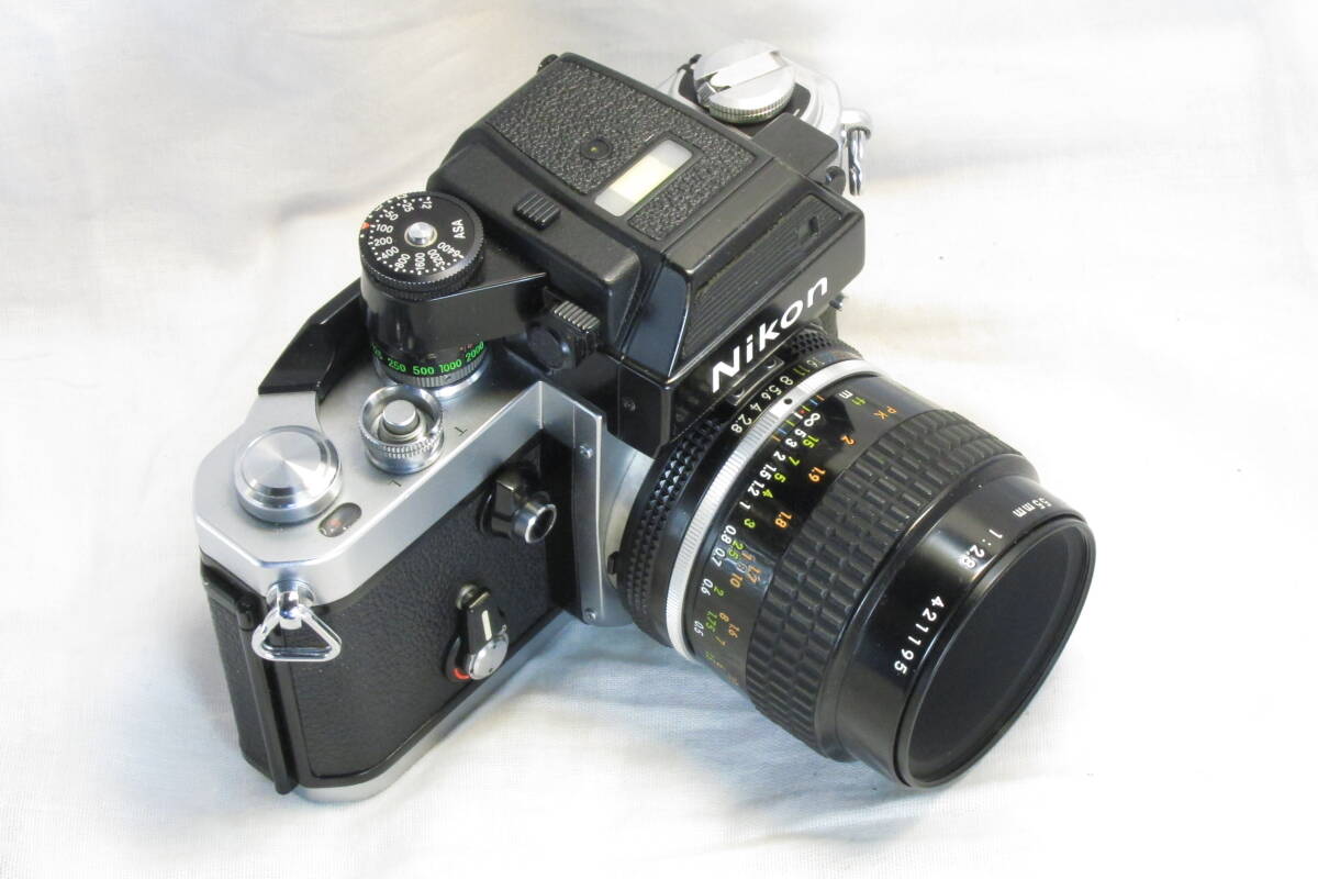 Nikon F2 Photomic MICRO NIKKOR 55mm 1:3.5 ニコン マニュアルカメラの画像2