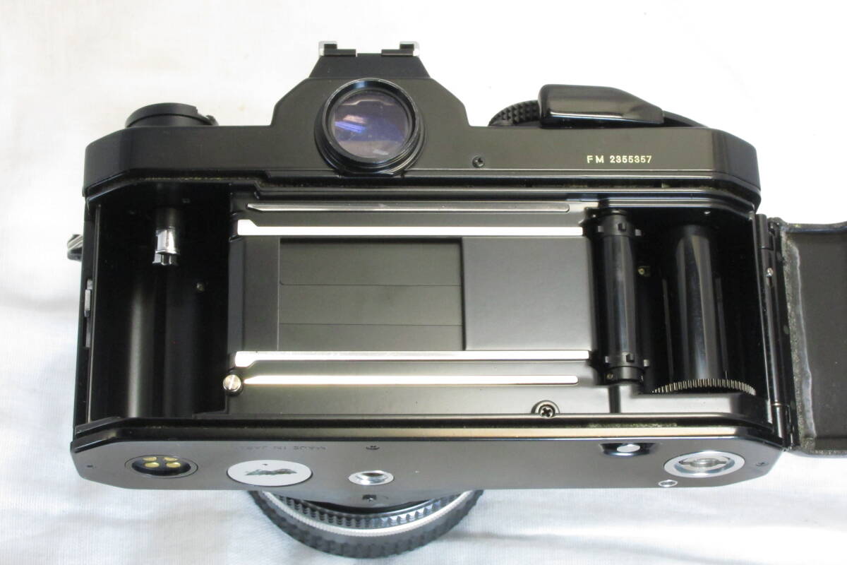 Nikon FM ブラック Ai-s NIKKOR 50mm 1:1.4 マニュアルニコンの画像6