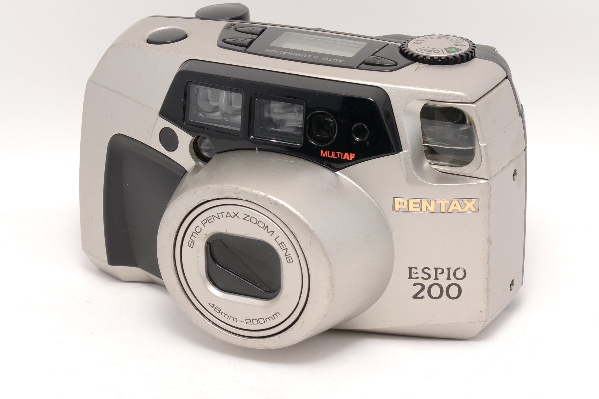 【良品】PENTAX ESPIO 200 ペンタックス エスピオ AUTO ILLUMINATION smc PENTAX ZOOM LENS 48-200mm コンパクトフィルムカメラ #4372_画像8