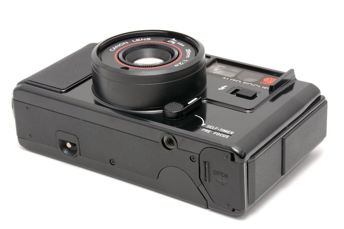【並品/外観綺麗】Canon AF35M (オートボーイ) 38mm F2.8 キヤノン コンパクトフィルムカメラ + 純正UVフィルター付属 #4407の画像5