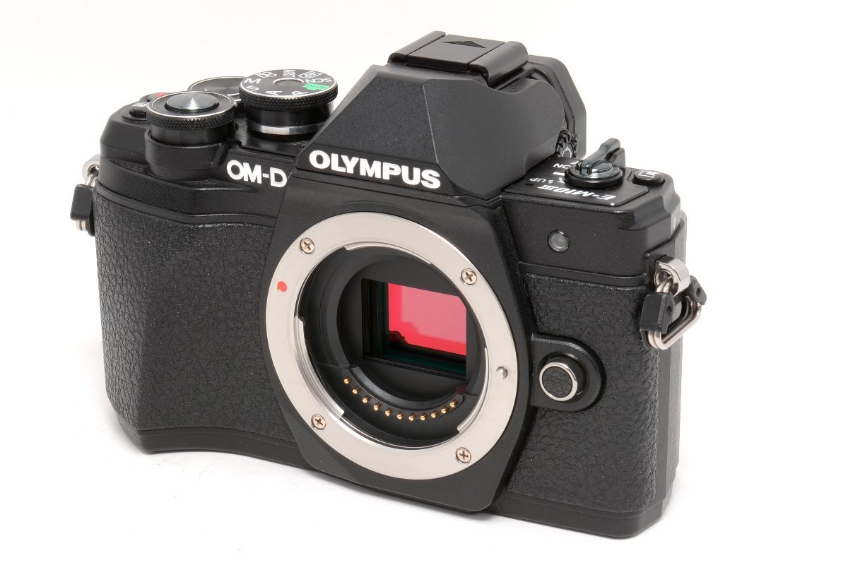 【美品】OLYMPUS OM-D E-M10 Mark III オリンパス ミラーレス一眼レフカメラ ボディ ブラック #4482の画像3