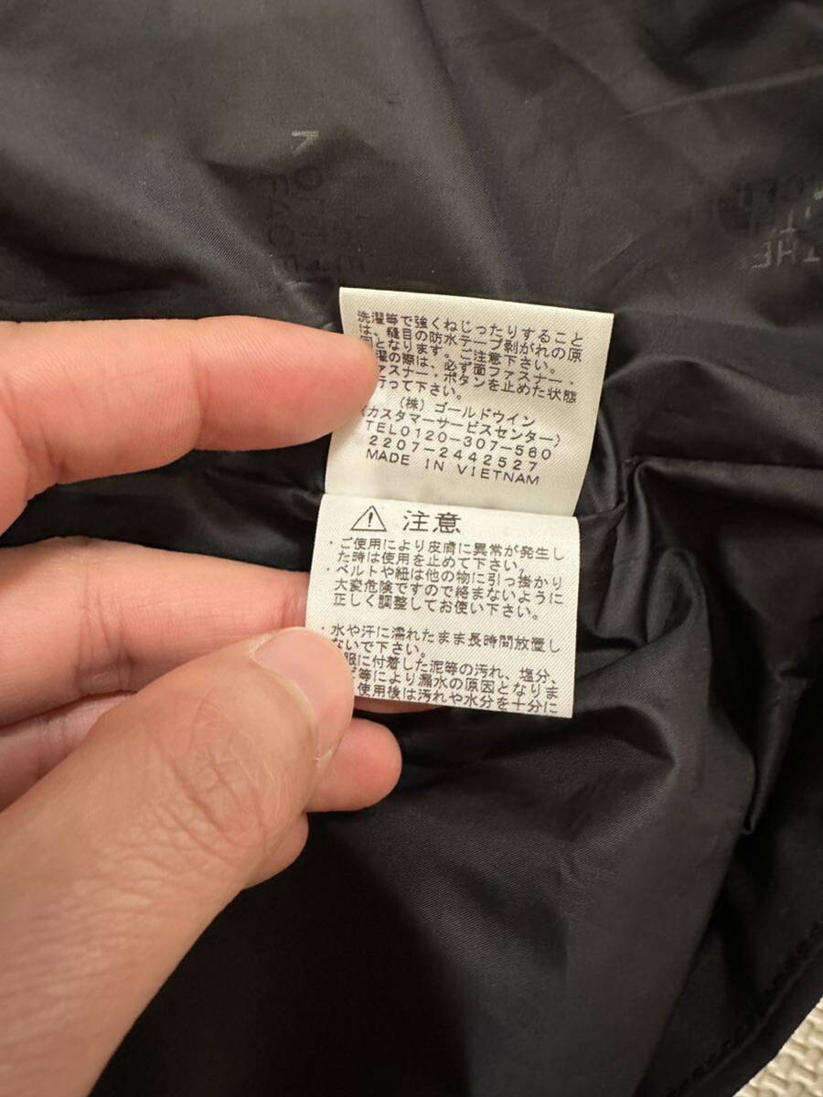 The north face mountain light jacket XXL ブラック マウンテン ライト ジャケット 2023 美品の画像5