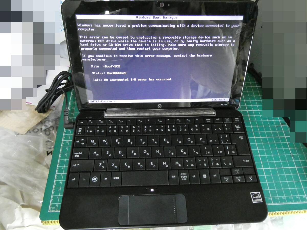 HP Mini 1000 model:1116TU Mini ноутбук (NetBook) 240420109