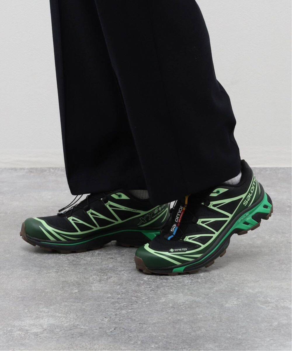 25 5cm 新品正規品 Salomon XT-6 GTX GORE-TEX Black/Eden/Green 25 5cm 新品正規品 Salomon XT-6 GTX GORE-TEX Black/Eden/Green
