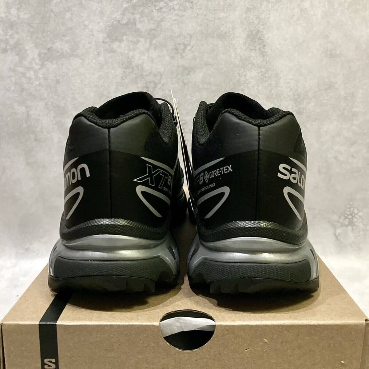 27.5cm 新品正規品 Salomon XT-6 GTX GORE-TEX Black/Footwear Silver サロモン XT-6 ゴアテックス ブラック/フットウェアシルバー US9.5