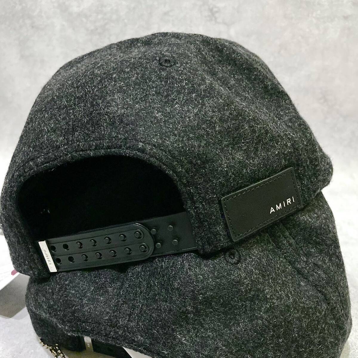 新品正規品 定価8万円 AMIRI WOOL / LEATHER MA HAT CAP アミリ 新品正規品 定価8万円 AMIRI WOOL / LEATHER MA HAT CAP アミリ