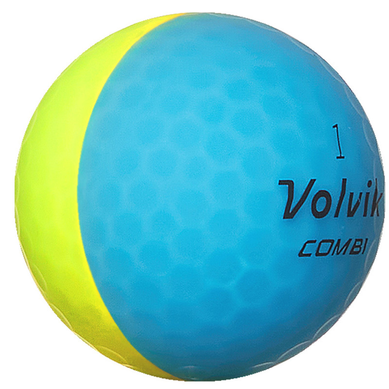 (USモデル)ボルビック ゴルフボール VIVID COMBI 2024年モデル デュアルカラーボール 12球入り Volvik GOLF BALL_画像3