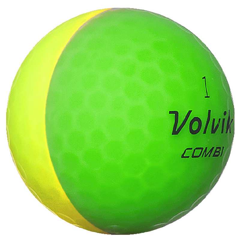 (USモデル)ボルビック ゴルフボール VIVID COMBI 2024年モデル デュアルカラーボール 12球入り Volvik GOLF BALL_画像4