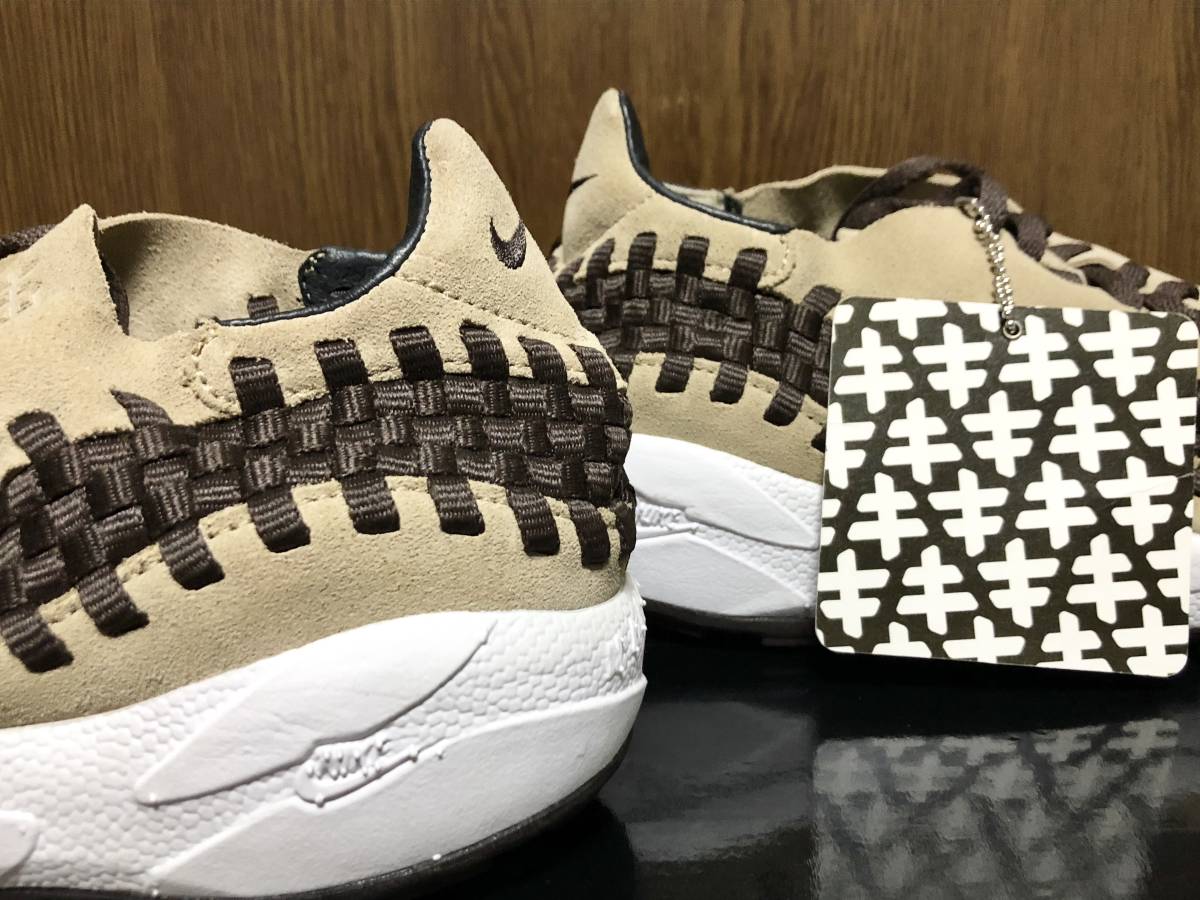 05年製 世界204足限定 NIKE AIR FOOTSCAPE WOVEN HTM ナイキ フットスケープ ウーブン【313182-221】藤原ヒロシ fragment AFFA 別注 US8.5の画像4