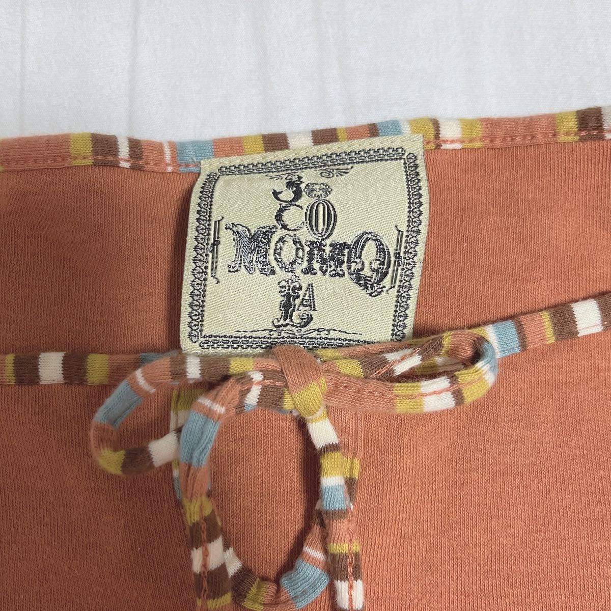 jocomomola ホコモモラ　オレンジ　半袖　Tシャツ　くすみカラー　boujeloud ローリーズファーム　ナイスクラップ