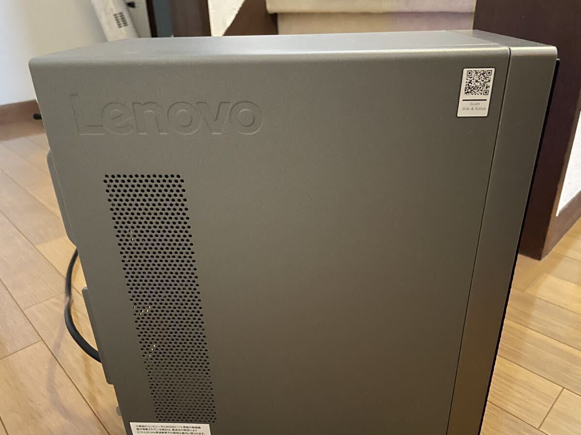 Lenovo IdeaCentre T540 ゲーミングデスクトップPC Core i7-9700 /16GB /SSD256GB＋HDD2TB /GTX 1660ti /wifi /WIN11 中古 美品☆彡の画像3