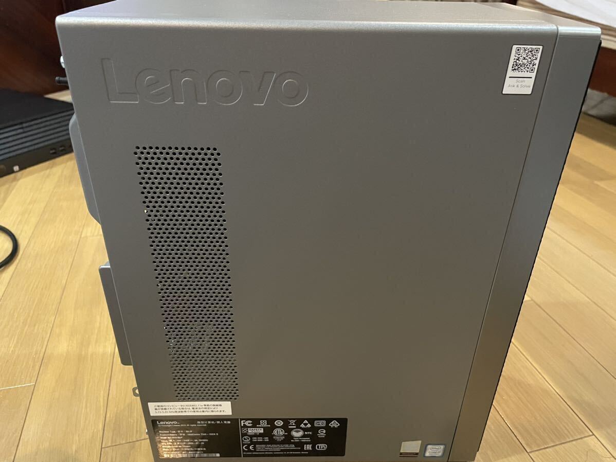 Lenovo IdeaCentre T540 ゲーミングデスクトップPC Core i7-9700 /16GB /SSD256GB＋HDD2TB /GTX 1660ti /wifi /WIN11 中古 美品☆彡の画像6