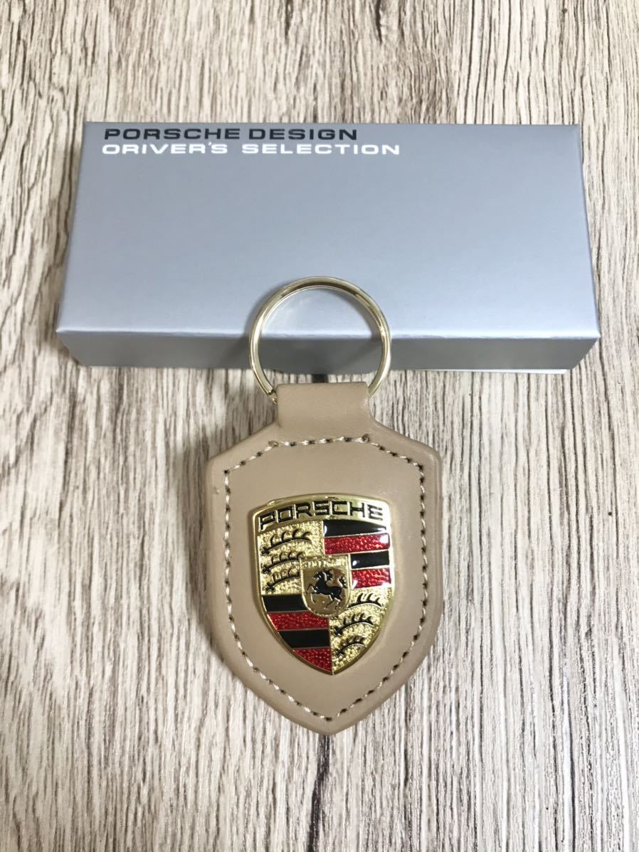 ポルシェ キーホルダー ベージュ 新品 PORSCHE ポルシェ 純正キーホルダー ベージュ|Yahoo!フリマ(旧