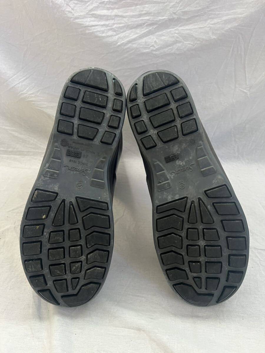 格安 シモン 安全靴 ブーツ Simon 28cm 4E EEEE 28.0 黒　ワークシューズ　安全ブーツ_画像6