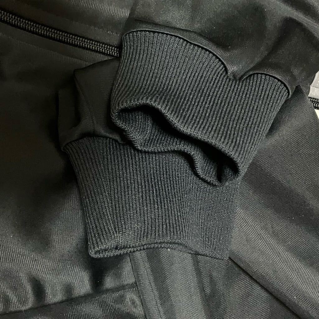 80s adidas トラックジャケット USA製 ブラック M ビンテージ ATP アディダス 黒の画像5